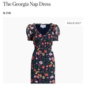 Hill House Georgia Nap Dress Sz XS